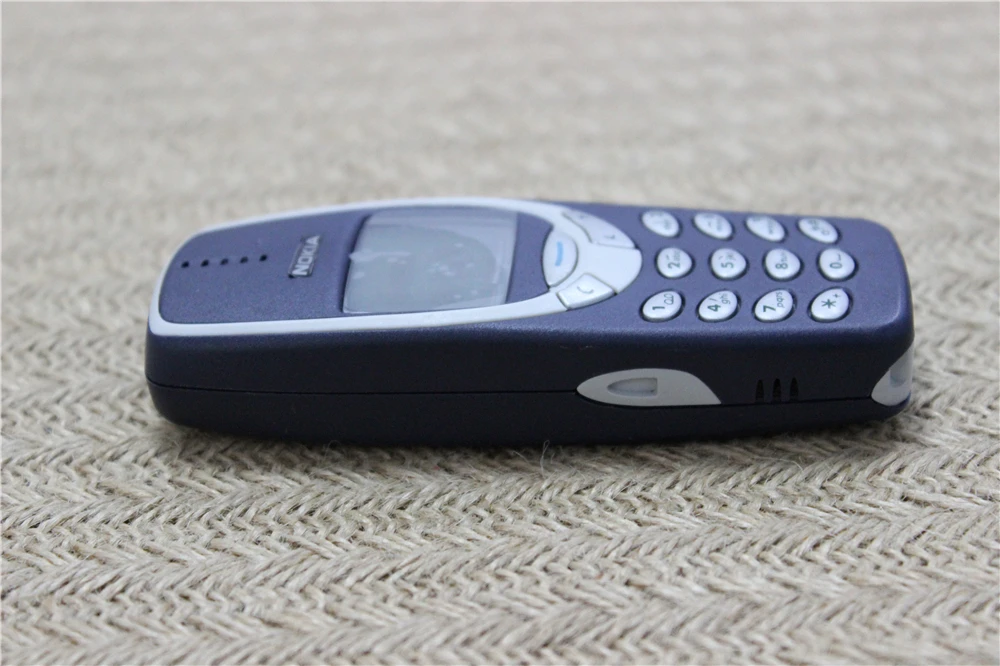 3310 Оригинальный разблокированный Восстановленный сотовый телефон Nokia 2G GSM с