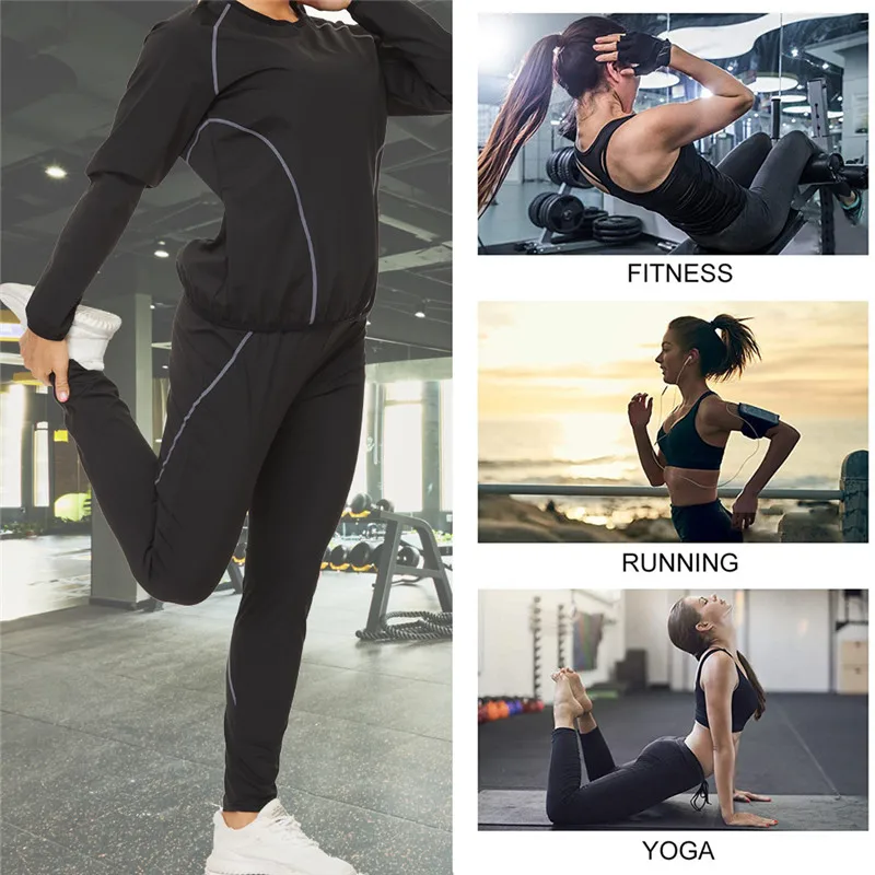 best tummy control shapewear LAZAWG Womens Weight Loss Pants Sweat Sauna Shapers Sauna Sweat Hot Slimming Leggings Female Sports Pants Workout Fitness Shorts body shaper