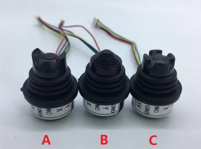 46.78€ 6% OFF|2 axis Industrial Hall Joystick, Handle|Cable Winder| - AliExpress