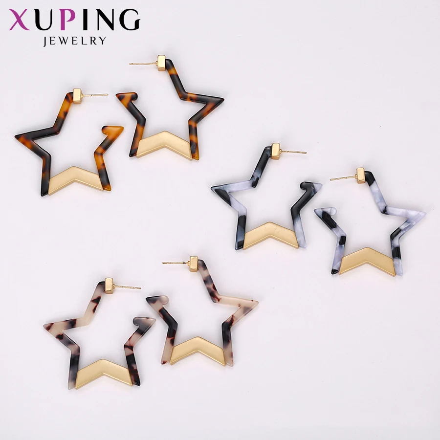 11,11 предложения Xuping модные серьги в форме звезды популярные ювелирные изделия амулеты стили подарок на день рождения для женщин W-BLE-975