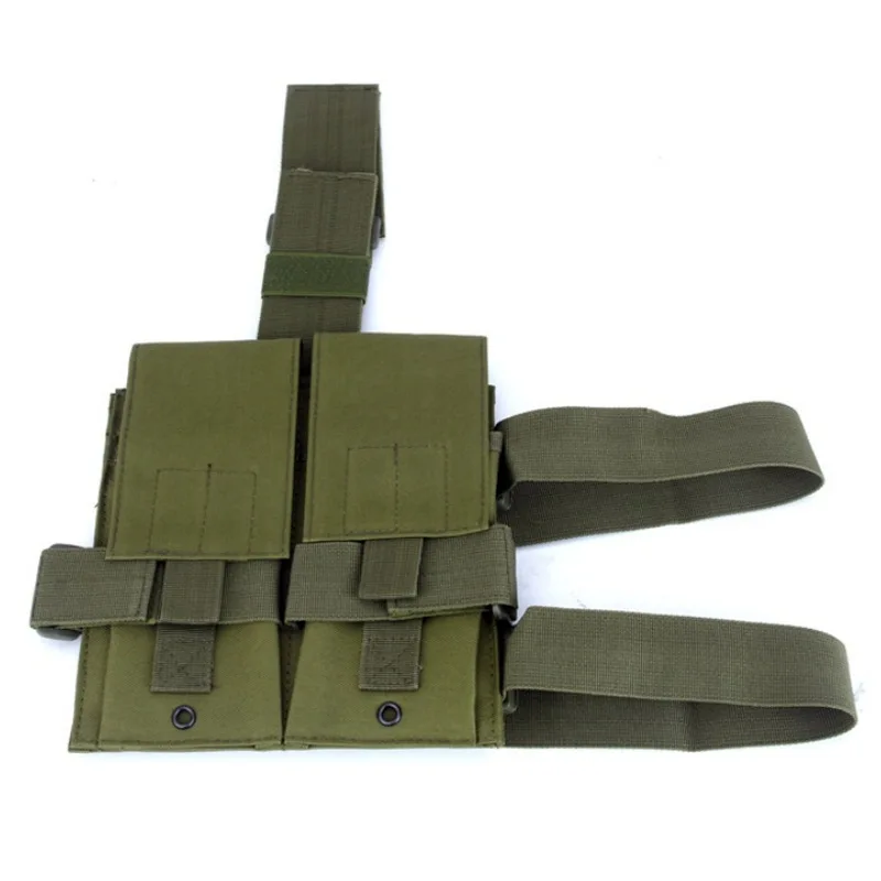 M4 5 56 мм тактическая двойная сумка для магазина Сумка с откидной ножкой Охотничья