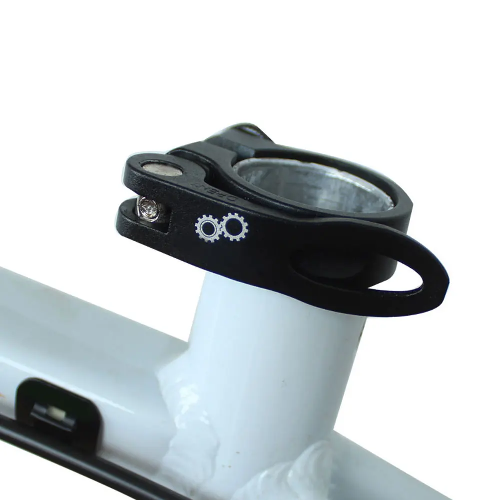 Seat Post Clamp Portable Ultralight Saddle Outdoor Aluminum Alloy Fixed 31.8mm 34.9mm Road Bike Cycling Spare Parts Professional