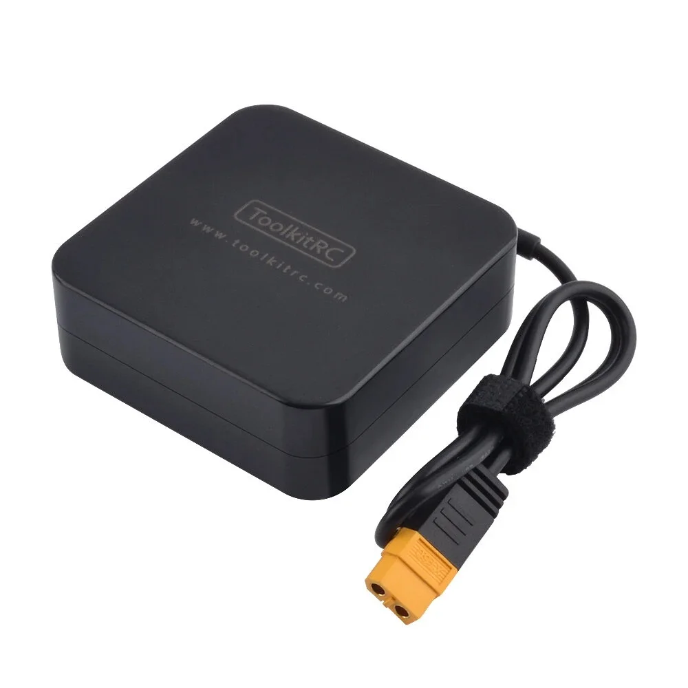 Источник питания ToolKitRC ADP100 100 Вт 20 в с выходным адаптером XT60 для ISDT Q8 Q6 GT Power Hota HTRC