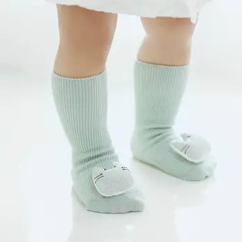 

2020 Toddler Baby Socks Floor Non-slip Cotton Cartoon Doll socks Warm Baby Socks Adorable Socks Baby Girls Boys Soft Cute Boots
