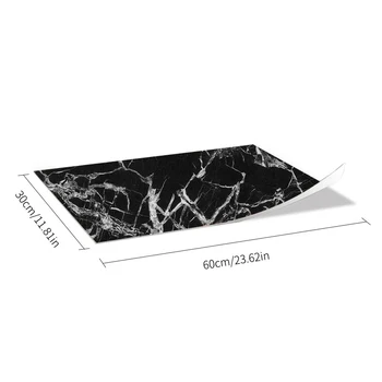 

Kitchen Marble Adhesive Peel & Stick PVC Wall Sticker Waterproof Oil-proof DIY Dresser Drawers, Handicrafts