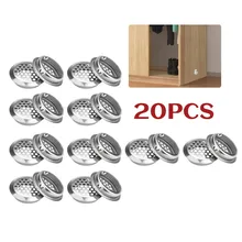 20pcs 53mm Stainless Steel Air Vent Hole Round Ventilation Grille For Cabinets Respiradero Round Ventilation System 20pcs 53mm Stainless Steel Air Vent Hole Round Ventilation Grille For Cabinets Respiradero Round Ventilation System