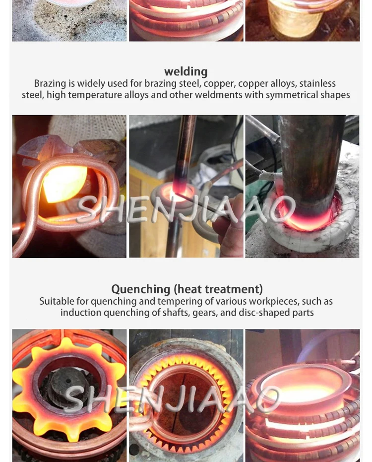 High Frequency Induction Heating Machine Quenching Equipment Heat Treatment Indu
