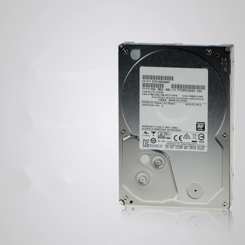 Новый жесткий диск для Toshiba Brand 3 ТБ 5 &quotSATA 6 ГБ/сек. 32MB 5900RPM внутреннего жесткого
