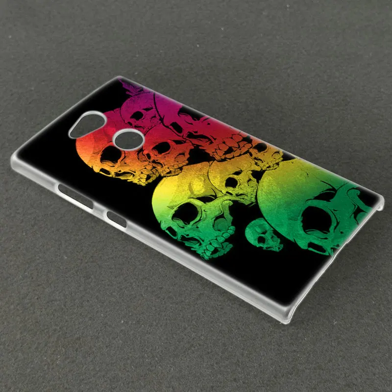 Череп Мода жесткий чехол для Sony Xperia L1 L2 L3 X XA XA1 XA2 XA3 ультра 10 плюс E5 XZ XZ1 XZ2 компактный XZ3 XZ5 2 20 крышка