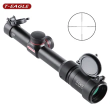 T EAGLE-mira telescópica para Rifle de caza, SR1.5-5X20, WA HK, retícula doble, arma óptica táctica, a prueba de golpes con cubierta