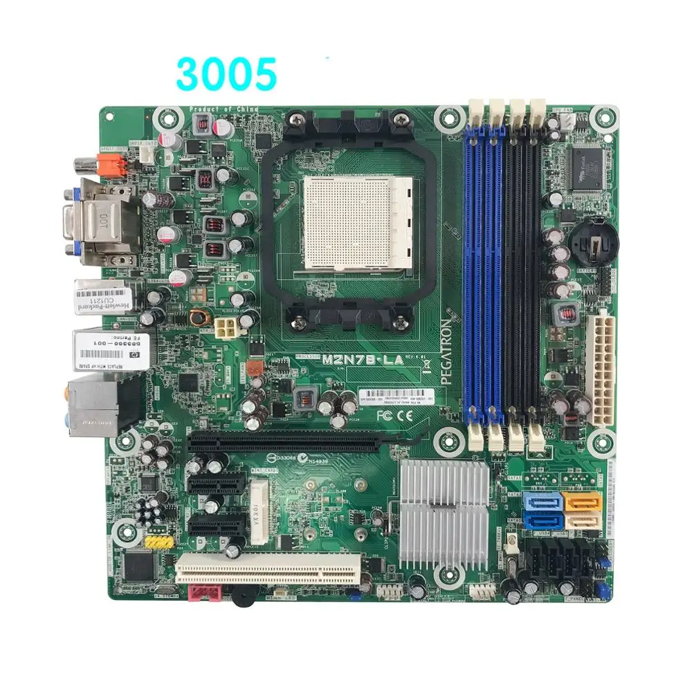 Материнская плата 583366-001 для HP PRO 3005 MT M2N78-LA -001 тест 100% | Компьютеры и офис