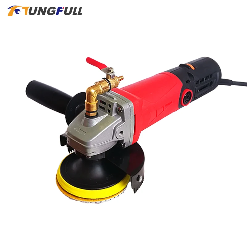 Water Polishing Machine Marble Stone Polisher Wet Water Miller Grinder Sander Water Milling Machine hand grinder for Tile 19500rpm electric grinding machine multifunctional angle grinder 75mm diameter 10mm bore polishing disc for polishing ceramic tile wood stone