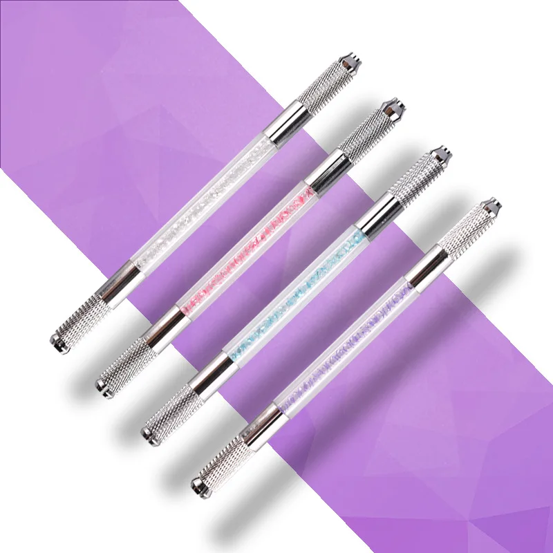 Crystal transparent tattoo double-head pen dual-purpose semi-permanent eyebrow floating 4 |