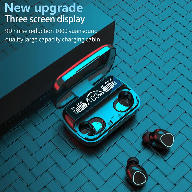 M10 Tws Wireless Earphone Bluetooth 