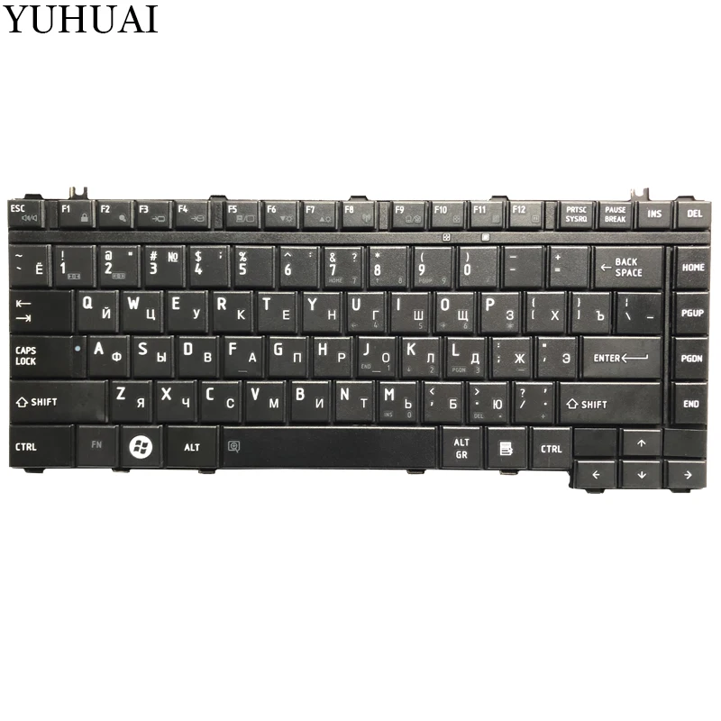 На английском языке) Клавиатура для ноутбука Toshiba Satellite M205 M500 M505 L200 L205 L305 L305D L450 L450D L510 L515 L510D L310 L311 L300D L305D