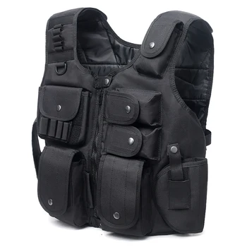 

Hunting Tactical Vest Outdoor Armor Vest Plate Military Carrier Vest Combat Airsoft Vest Training CS Gaming Chest Protector