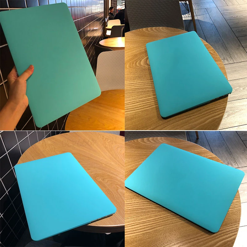 

Solid Laptop Case For Apple MacBook Air Pro Retina 11 12 13 15 Mac Book 13.3 Inch With Touch Bar Keyboard Cover Notebook Shell