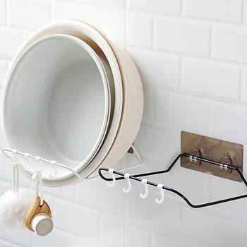

Hanging Kitchen Storage Rack Bathroom Shelf No Need To Punch The Washbasin Stand Bathroom Stainless Steel Rack Shelf H
