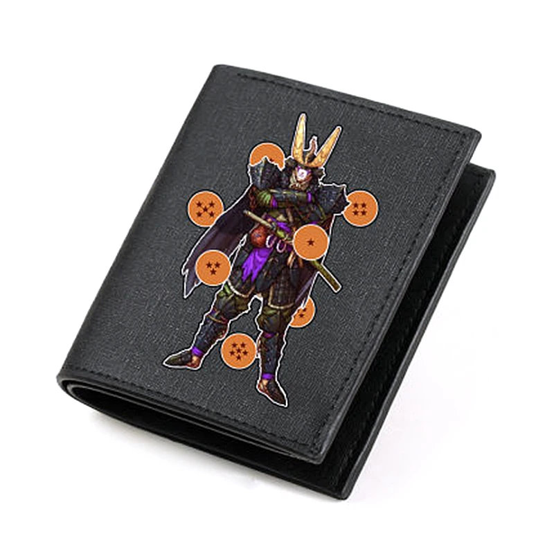 Новинка, кошелек с принтом аниме Dragon Ball из искусственной кожи, кошелек с зажимом для денег, кошельки для подростков, студентов, мальчиков и девочек