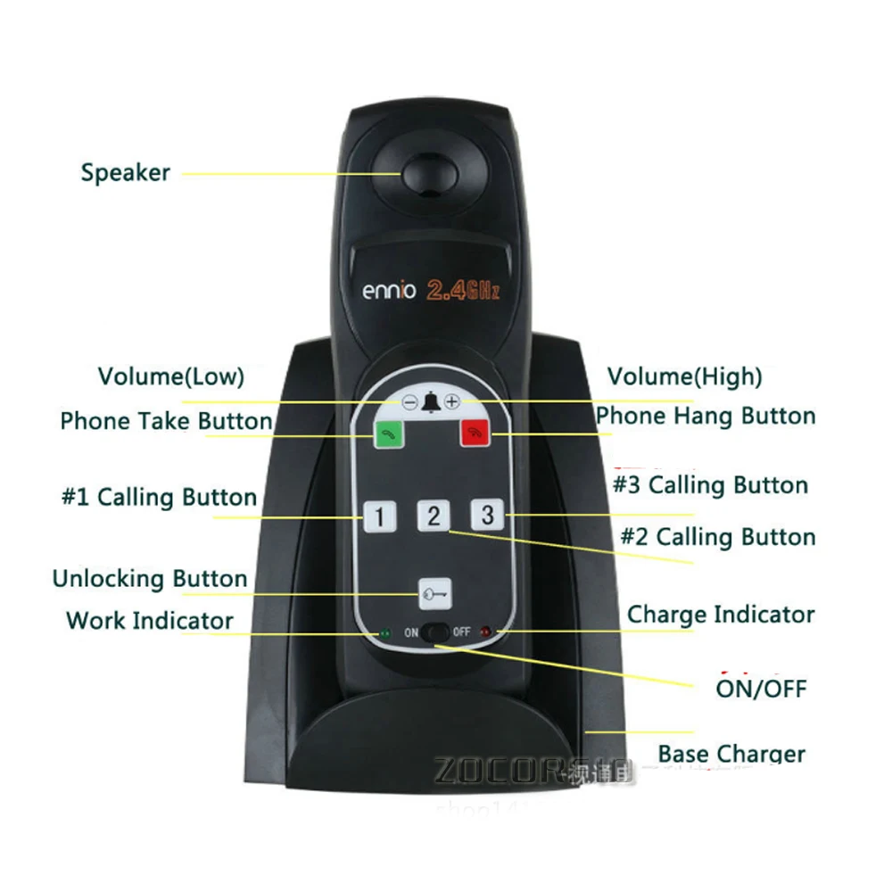 非可视门铃电话2020描述