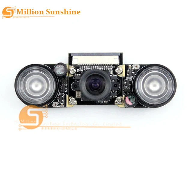 Free Shipping Raspberry Send 3 Generation camera OV5647 Module 5 million pixel with infrared night vision Zoom | Компьютеры и офис