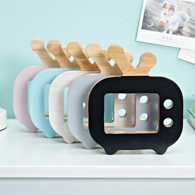 

1pcs Camera Ornament INS Nordic Creative Wooden Photography Props Baby Shower Birthday Party Home Kids Room Decor Photo Frame