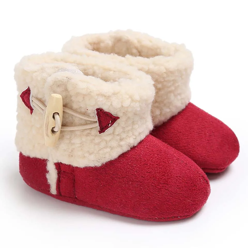 Новинка; Сезон Зима; очень теплая обувь для новорожденных девочек; обувь для первых шагов; мягкие Нескользящие ботинки на резиновой подошве для малышей; ботиночки для маленьких мальчиков