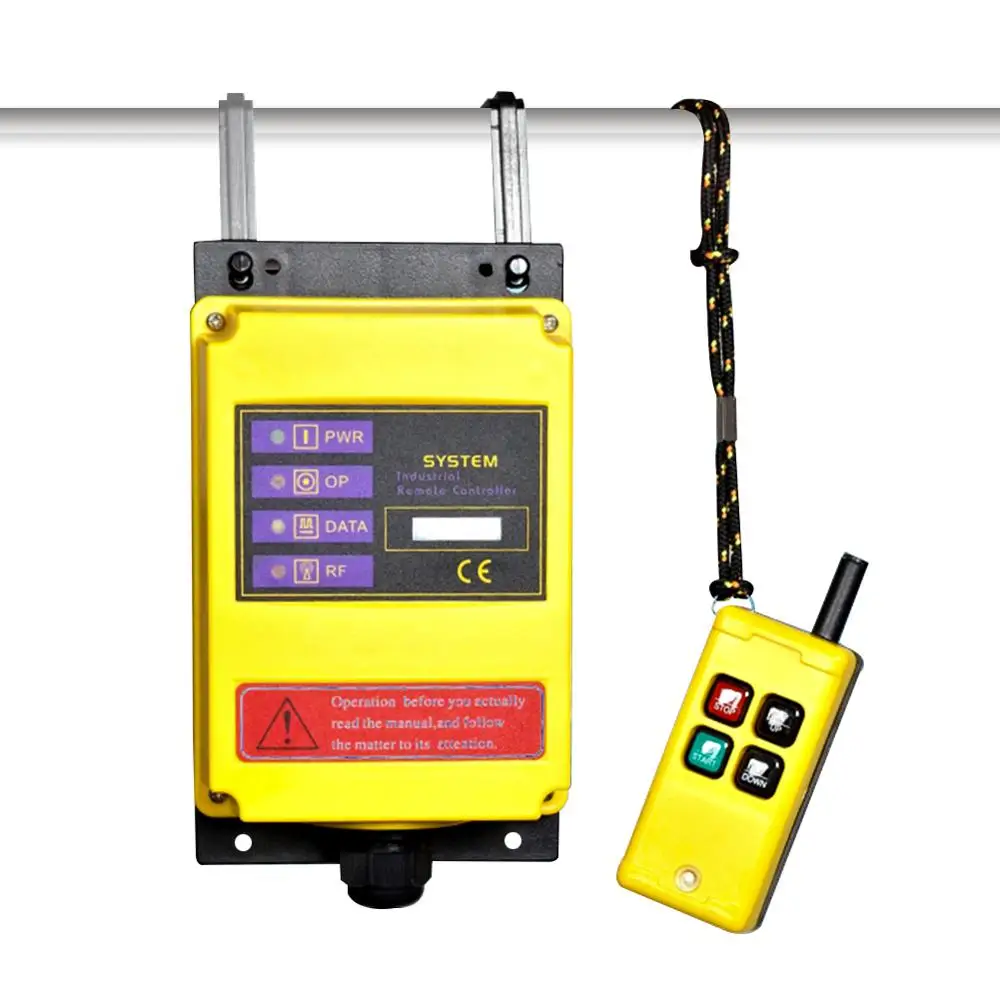 

Industrial Wireless Remote Controller Switches F21-2S 1 transmitter 1 receiver 100 meters Universal Wireless Control Telecontrol