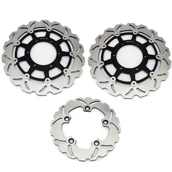 

BIKINGBOY Full Sets Front Rear Brake Disks Discs Rotors For Suzuki GSXR 1000 ABS 2017 2017 GSX-R 1000 R ABS 2017 2018