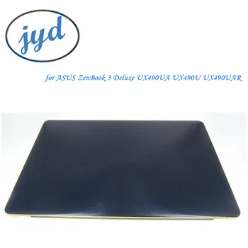 

14"Monitor LCD Screen Display Back Cover Hinges Complete Assembly For Asus ZenBook3V Deluxe UX490 ux3490 UX490UA UX490UAR Panel