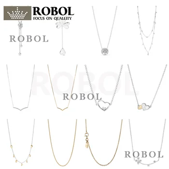 

Original High-quality Boutique 925 Sterling Silver Necklace, New Autumn Jewelry, Suitable for Banquet Wear, Luxury and Fashion