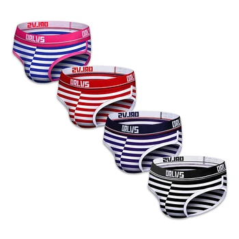 

4Pcs/lot CMENIN New Comfortable Sexy Mens Underwear Briefs Letter Innerwear Cotton Men's Briefs Bikini Gay Underwear Cueca OR501