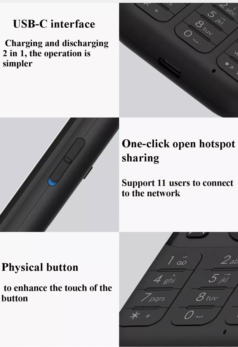 Xiaomi youpin ZMI Z1 4G Network Wifi Multi-user Hotspot Sharing 5000mAh Power Bank Feature (8)
