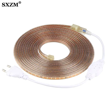 

SMD 3014 Flexible LED strip light IP67 Waterproof 120leds/M Ribbon lighting Outdoor decoration for Holiday Garden Kitchen
