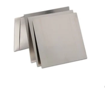 1pc 304 Stainless Steel Polished Plate Sheet Thick 0.01mm - 1mm x 100mm x 100mm