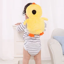 Защитная Регулируемая мягкая прокладка с изображением животных для малышей, для малышей, для защиты головы, Hvlv