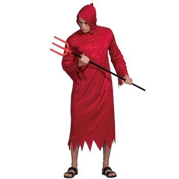 

2020 Male Robe Stage Performance Demon Costume Mars Cosplay Costume Adult Men Sracy Ghost Clothes Halloween Christmas Male robe
