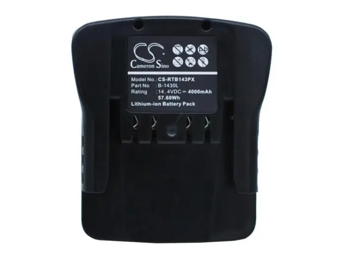 Cameron sino 4000 мА/ч, батарея для PASLODE BBL-140 BDM-1410 BDM-143 BFL-140 BHC1400 BID-140 BID-1407 BID-1410 BID-1411 BID-142