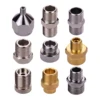 9pcs Airbrush Adapter Kit Multi-Size Fitting Connector Set for airbrush air hose Compatible with Badger Paasche Airbrush 6