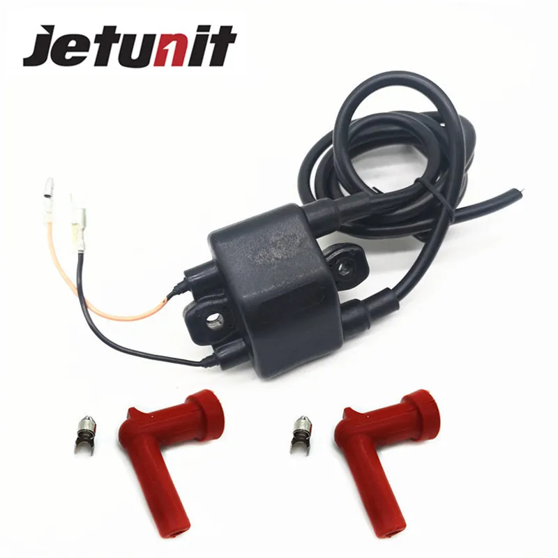 Outboard Ignition Coil For Yamaha 62E-85570-11-00 , 62E-85570-10-00 6hp 8hp electrical system outboard ignition coil pack assy for yamaha 66m 85570 00 00 18 23601 outboard parts