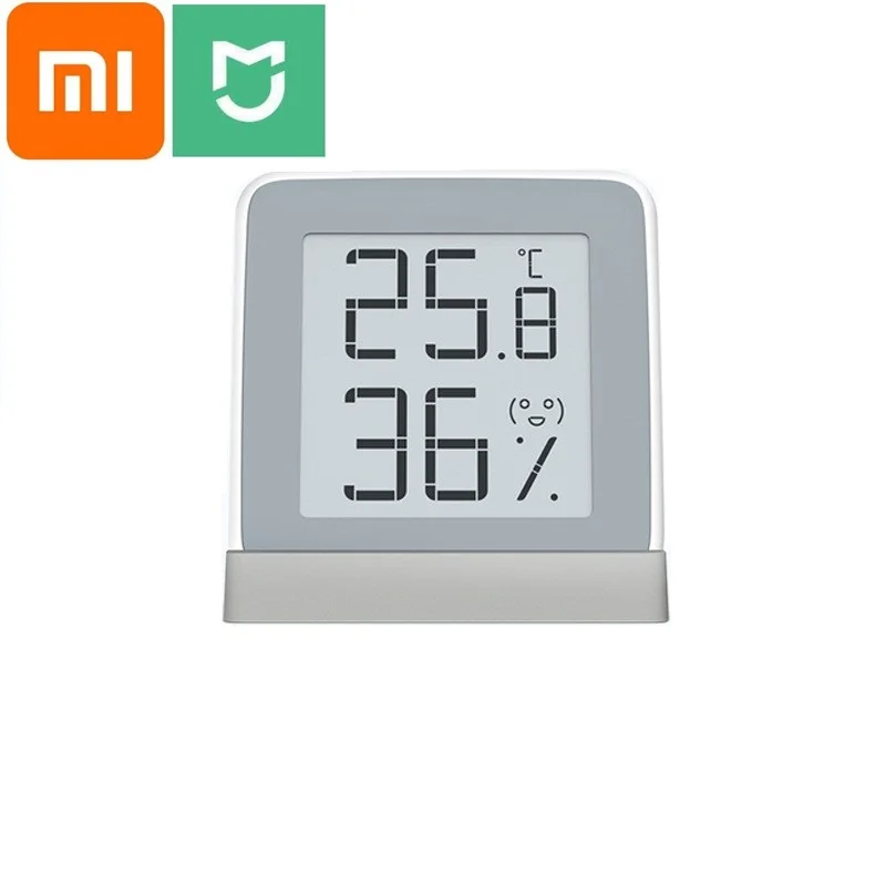 

Xiaomi Mijia MiaoMiaoCe Temperature Humidity Sensor E-Link INK Screen Display Digital Moisture Meter High-Precision Thermometer
