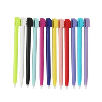 

12 Colors Plastic Touch Screen Stylus Pen :for Nintendo for NDSL for 3DS XL for NDS for NDSI XL gaming accessories