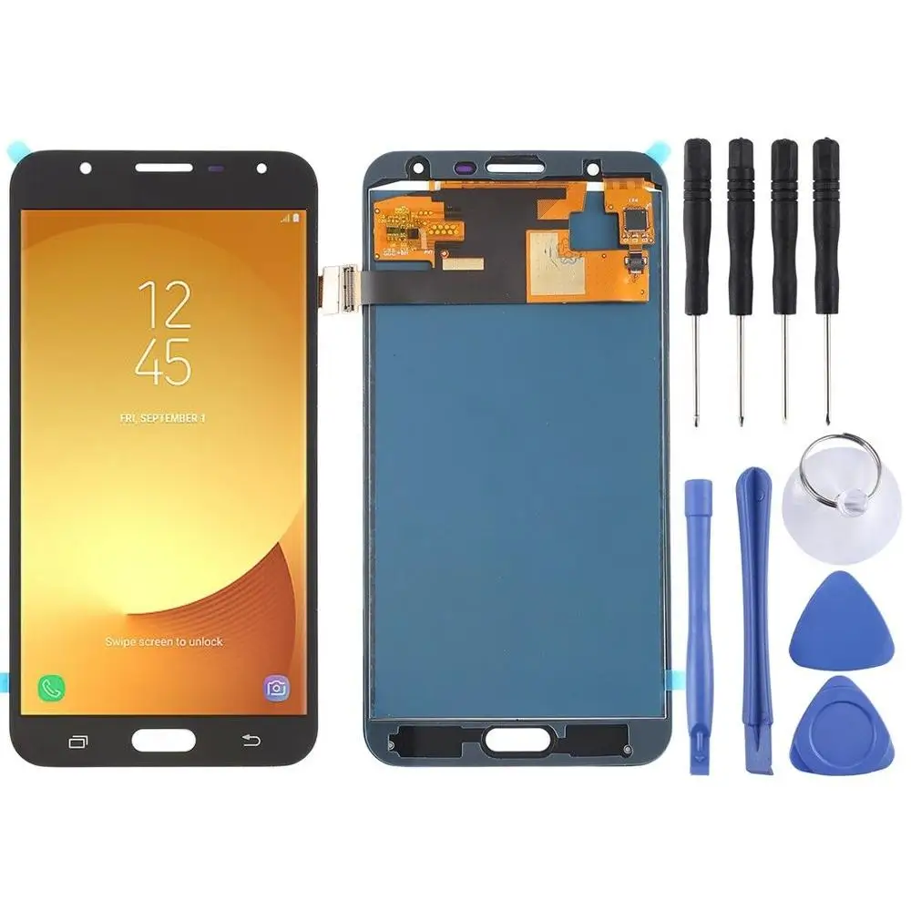 TFT lcd s Полный дигитайзер для samsung Galaxy J7 Neo J701 J701F J701M J701MT ЖК сенсорный экран сборка