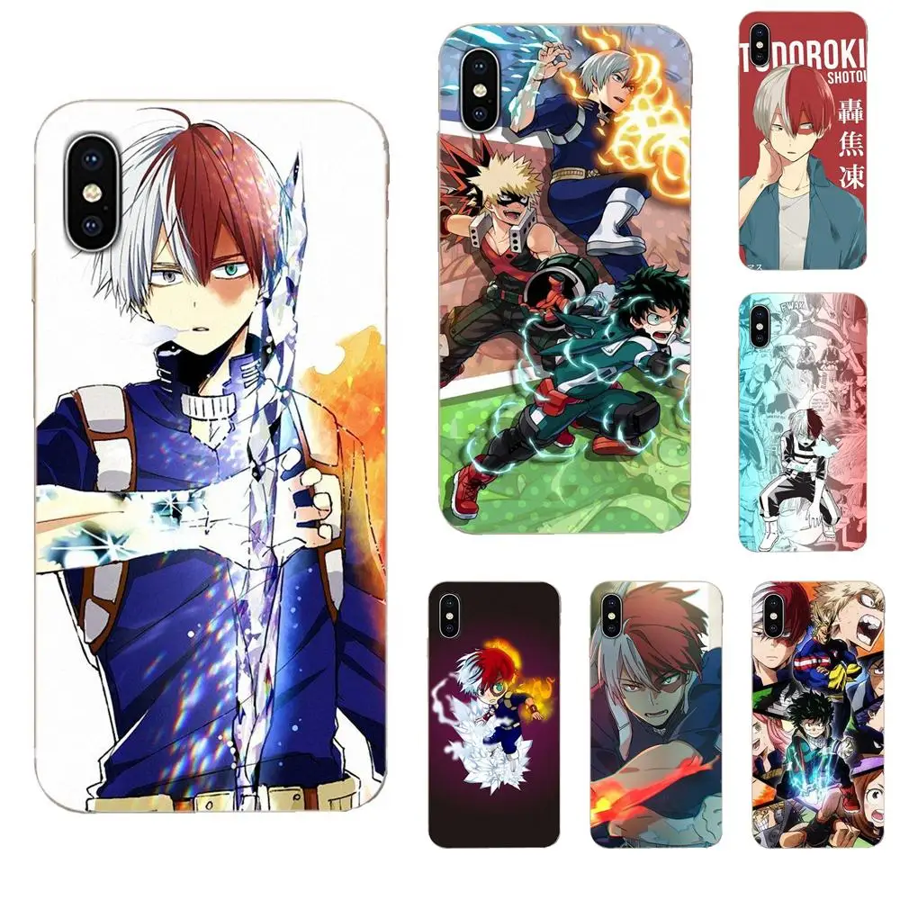 Мягкий чехол из ТПУ для Sony Xperia Z Z1 Z2 Z3 Z4 Z5 compact Mini M2 M4 M5 T3 E3 E5 XA XA1 XZ Premium My Hero Academia Shoto