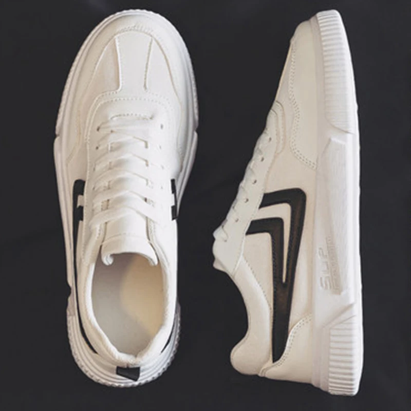 

Male Shoes Chunky Sneakers Men Fashion breathable Canvas Casual Shoes Men White tendance calzado deportivo hombre