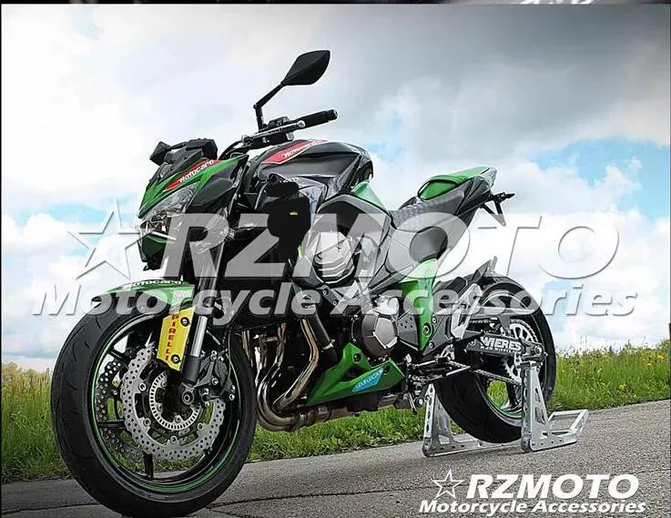 ABS мотоцикл обтекатель комплект для Kawasaki Ninja Z800 2013 год кузов литья под давлением ACEKITS магазине No.0025F