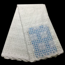 Белая швейцарская вуаль кружева в швейцарском стиле Лидер продаж африканская сухая кружевная ткань Высокое качество хлопок нигерийское праздничное платье