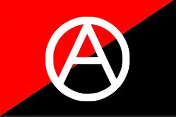 Флаг анархизма баннер 90x150 см индивидуальный Прайд подарок украшение дома
