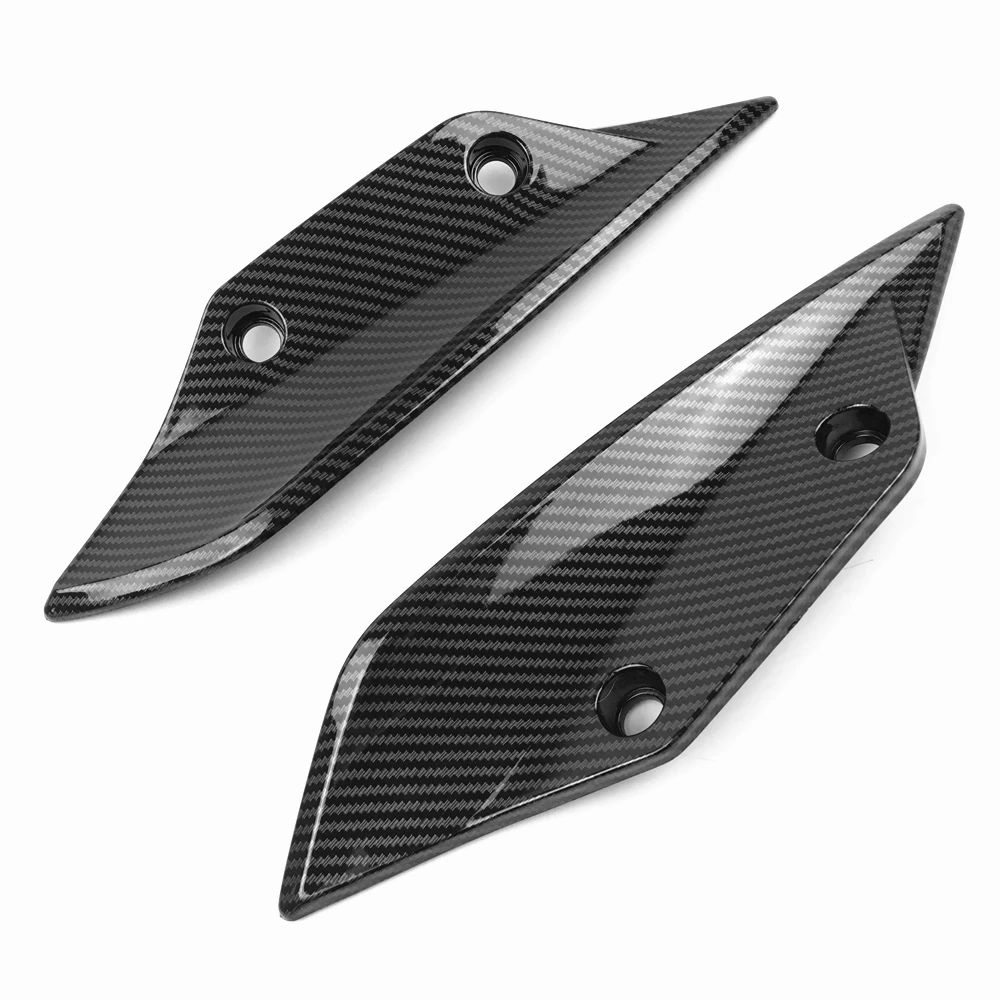 Motorcycle Accessories Motorcycle Fairing Motorcycle Winglet Motorcycle Wing Kit For BMW S1000RR 2009-2014 Motorcycle Front Fairing Panel Cover Wing Aerodynamic Winglets Carbon S1000RR 2010 2011 2012 2013