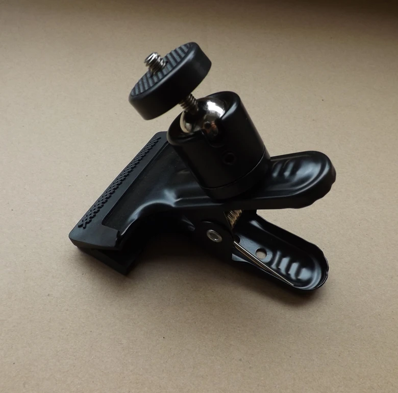 

Tripod Heads Multi-function Clip Clamp Holder Mount with Standard Ball Head 1/4 Screw photography accessories